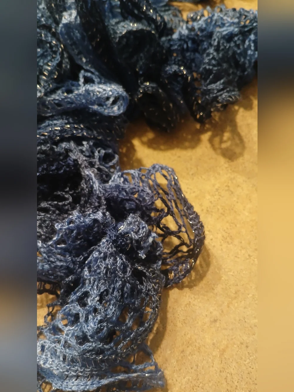 Ruffled Lace Scarf - Women Accessories